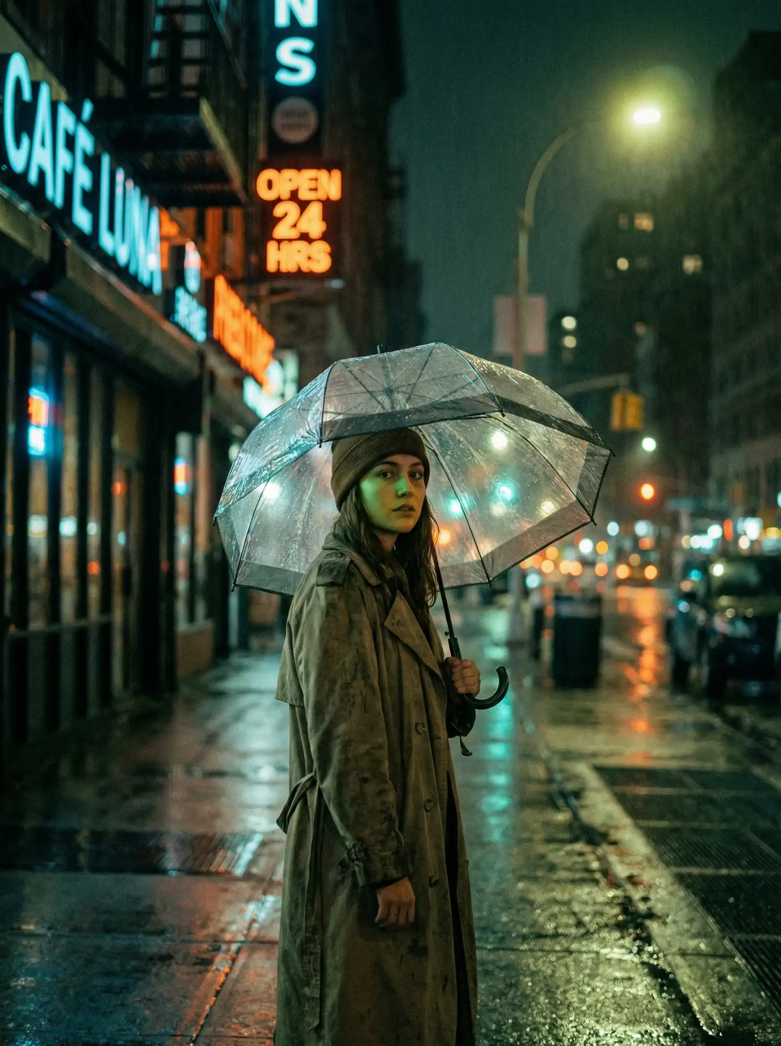 摩尔庄园密码 本周佳作 - 雨夜独行